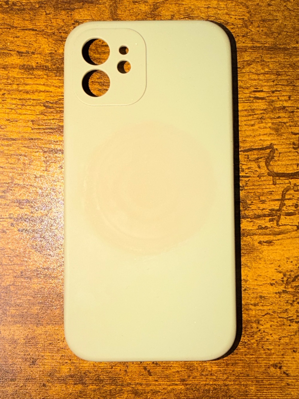 Slim Tan Silicone Phone Case iPhone 12